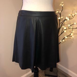 NWT “Leather” skirt